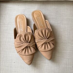 Milor Women's Brown Knotted Mules